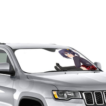 Load image into Gallery viewer, Anime Love, Chuni Car Sunshade

