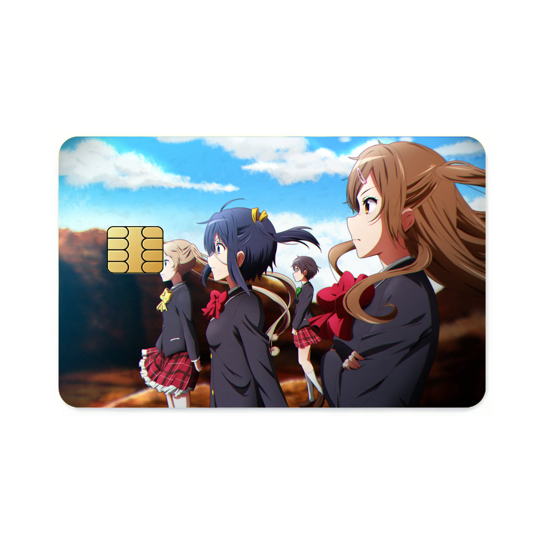 Anime Love, Chunibyo & Other Delusions  Credit Card Skins (4-in-1 Pack)