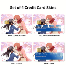 Load image into Gallery viewer, Anime Love Live!  Credit Card Skins (4-in-1 Pack)
