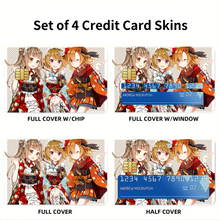 Load image into Gallery viewer, Anime Love Live!  Credit Card Skins (4-in-1 Pack)
