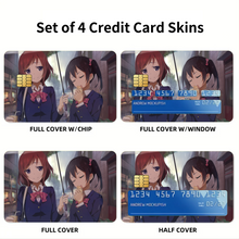 Load image into Gallery viewer, Anime Love Live!  Credit Card Skins (4-in-1 Pack)
