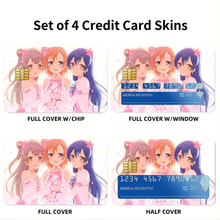 Load image into Gallery viewer, Anime Love Live!  Credit Card Skins (4-in-1 Pack)
