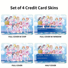 Load image into Gallery viewer, Anime Love Live!  Credit Card Skins (4-in-1 Pack)
