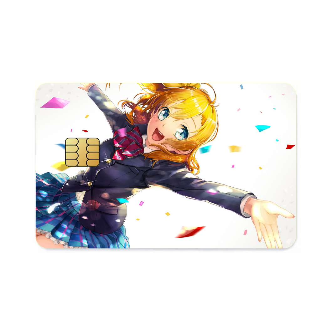 Anime Love Live!  Credit Card Skins (4-in-1 Pack)