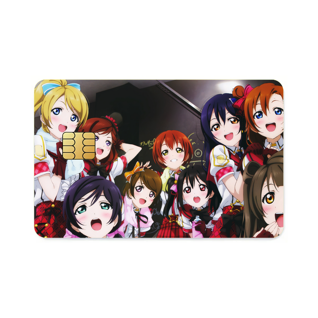 Anime Love Live! Credit Card Skins (4-in-1 Pack)