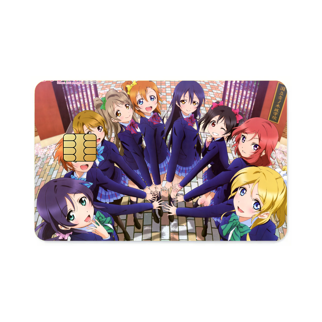 Anime Love Live! Credit Card Skins (4-in-1 Pack)