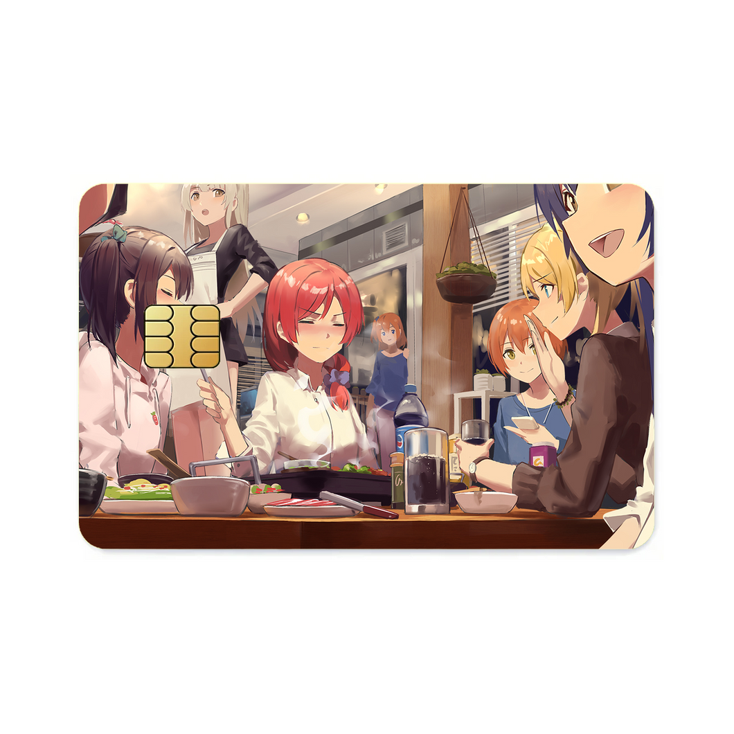 Anime Love Live!  Credit Card Skins (4-in-1 Pack)