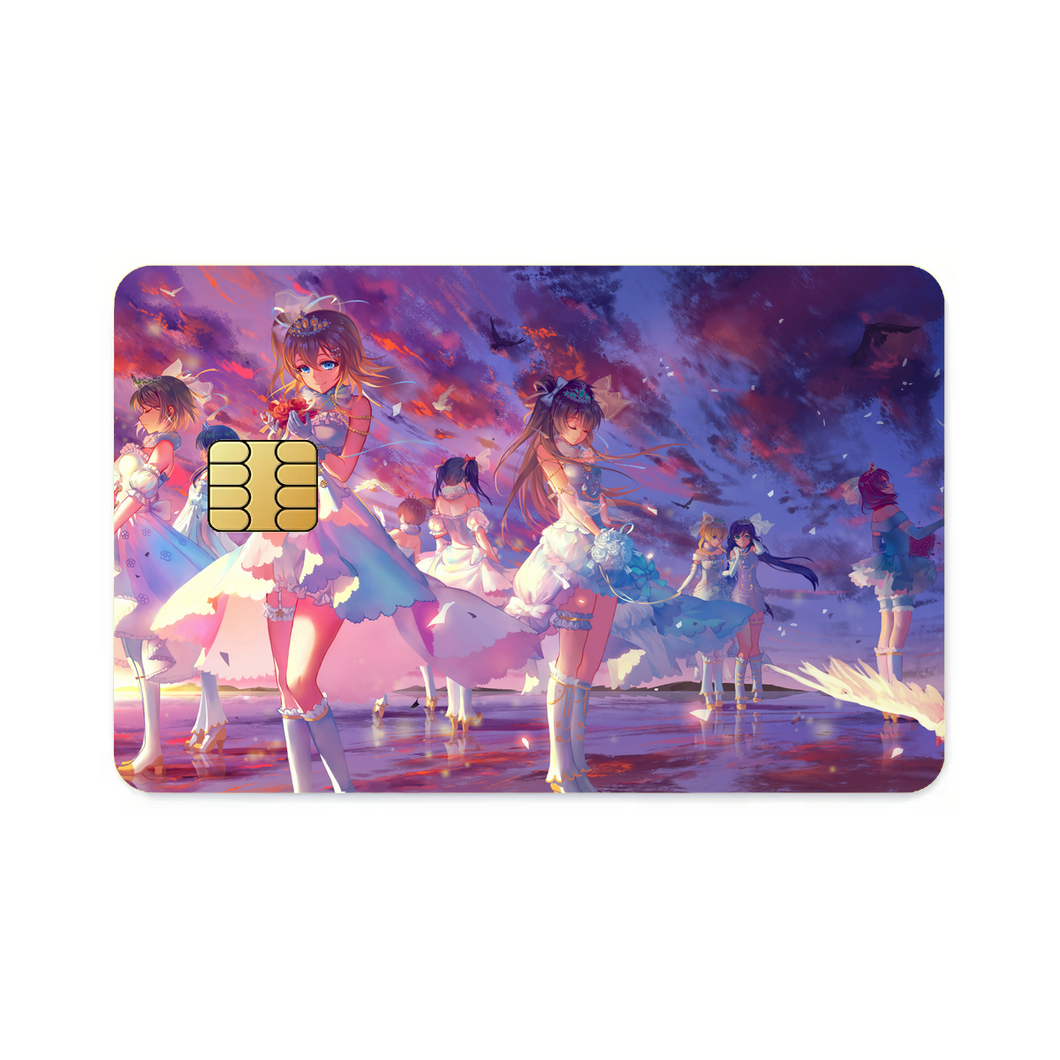 Anime Love Live! Credit Card Skins (4-in-1 Pack)