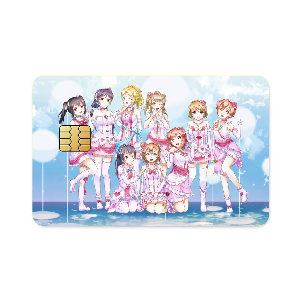 Anime Love Live!  Credit Card Skins (4-in-1 Pack)