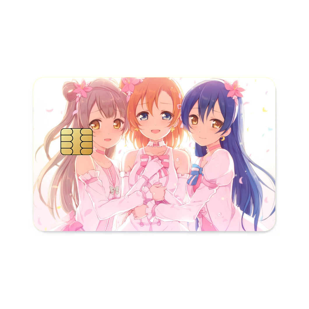 Anime Love Live!  Credit Card Skins (4-in-1 Pack)