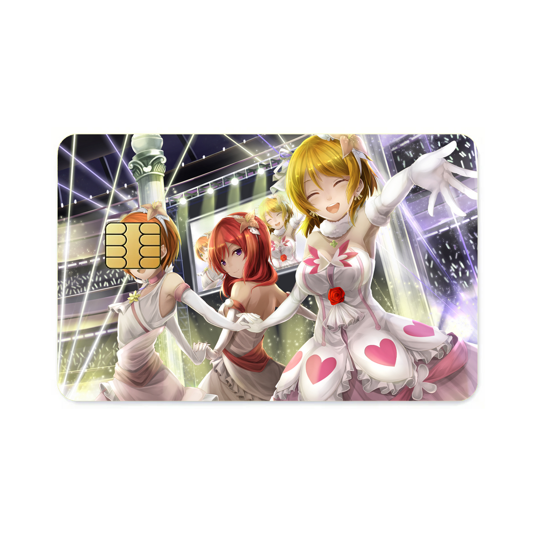 Anime Love Live!  Credit Card Skins (4-in-1 Pack)
