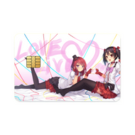 Anime Love Live!  Credit Card Skins (4-in-1 Pack)