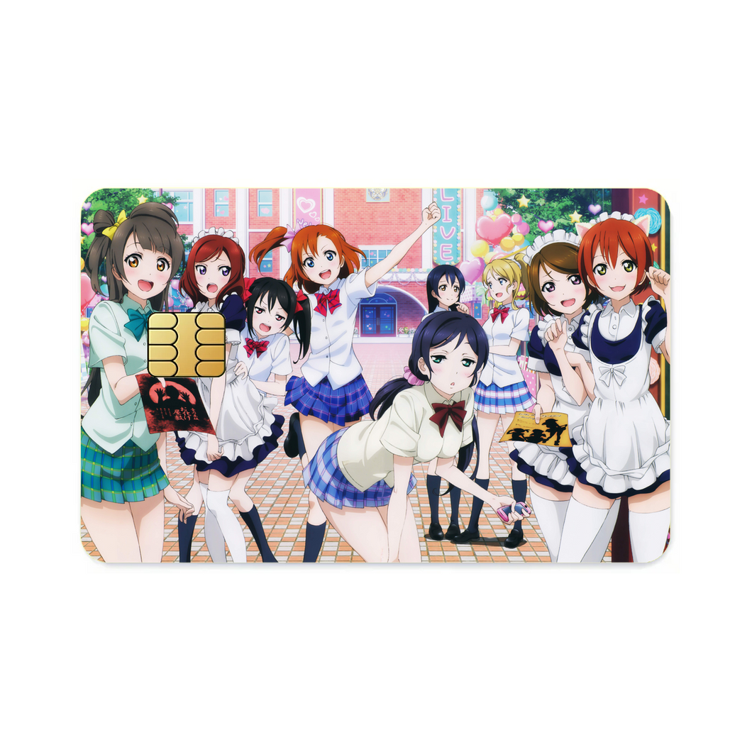 Anime Love Live! Credit Card Skins (4-in-1 Pack)