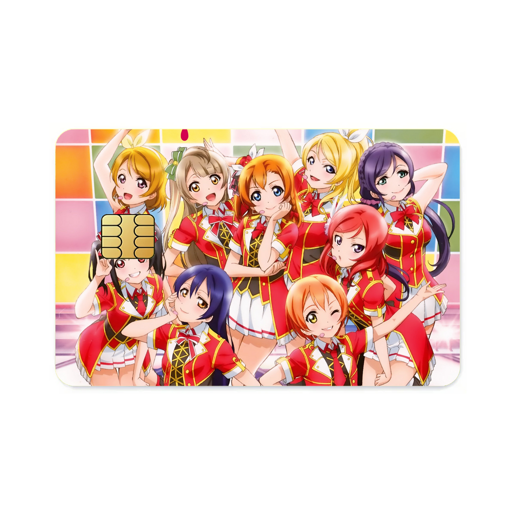 Anime Love Live!r Credit Card Skins (4-in-1 Pack)