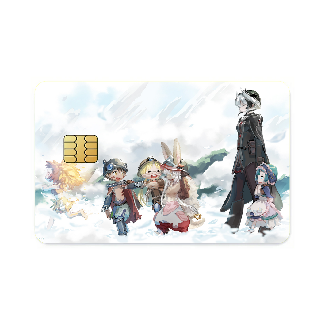 Anime Made In A Credit Card Skins (4-in-1 Pack)