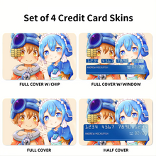Load image into Gallery viewer, Anime Made In Abyss  Credit Card Skins (4-in-1 Pack)
