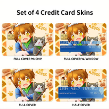 Load image into Gallery viewer, Anime Made In Abyss  Credit Card Skins (4-in-1 Pack)
