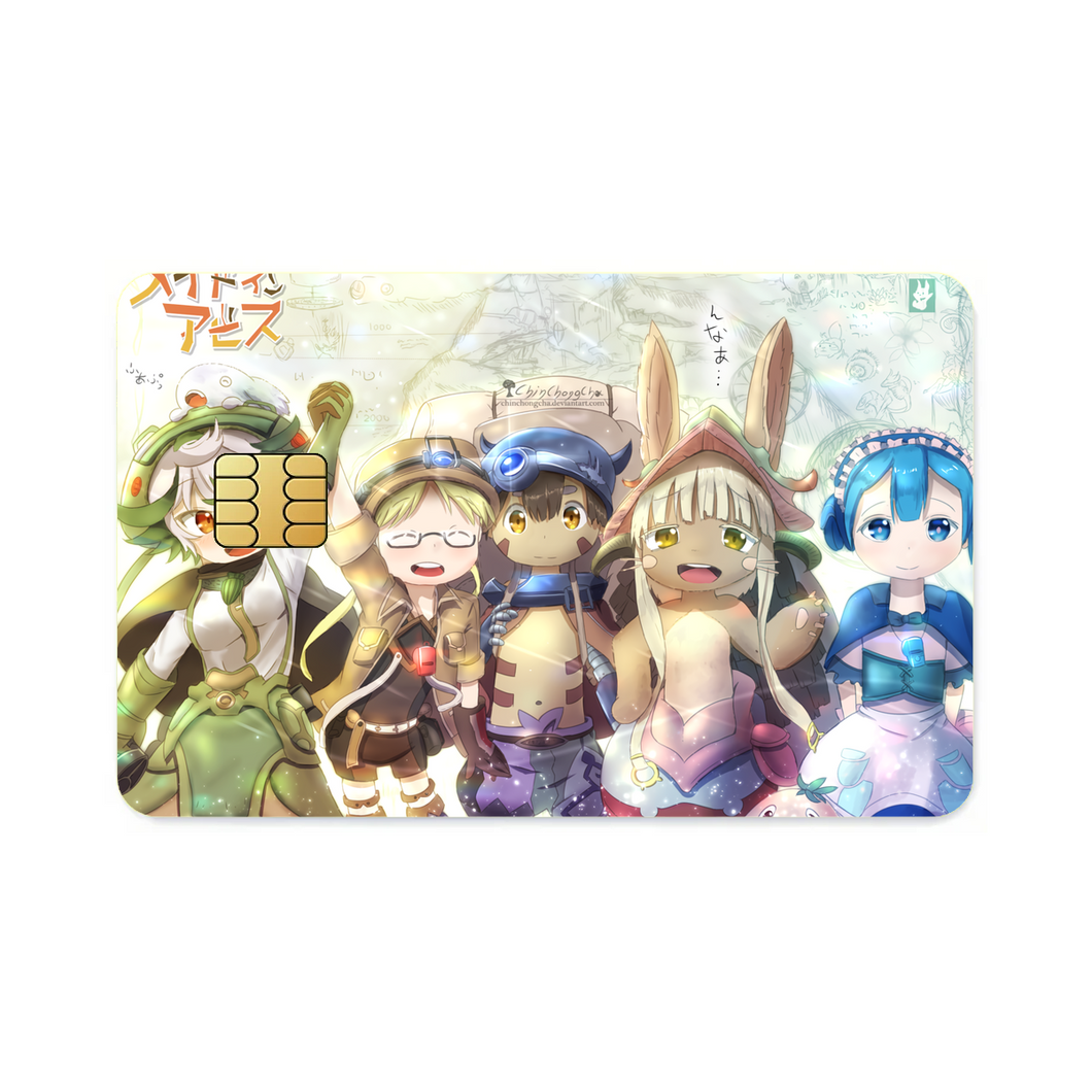Anime Made In Abyss  Credit Card Skins (4-in-1 Pack)