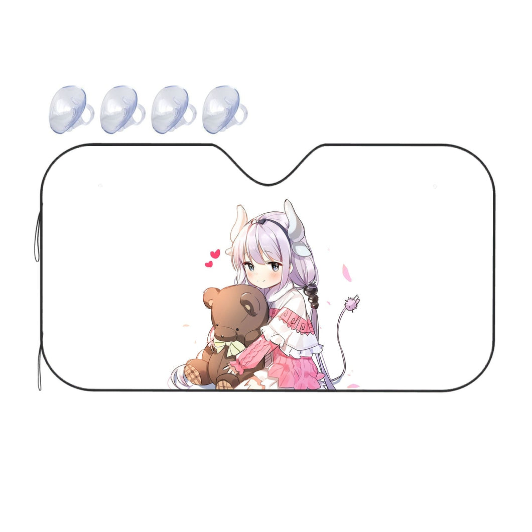 Anime Miss Kobayashi's Dragon Maid  Car Sunshade