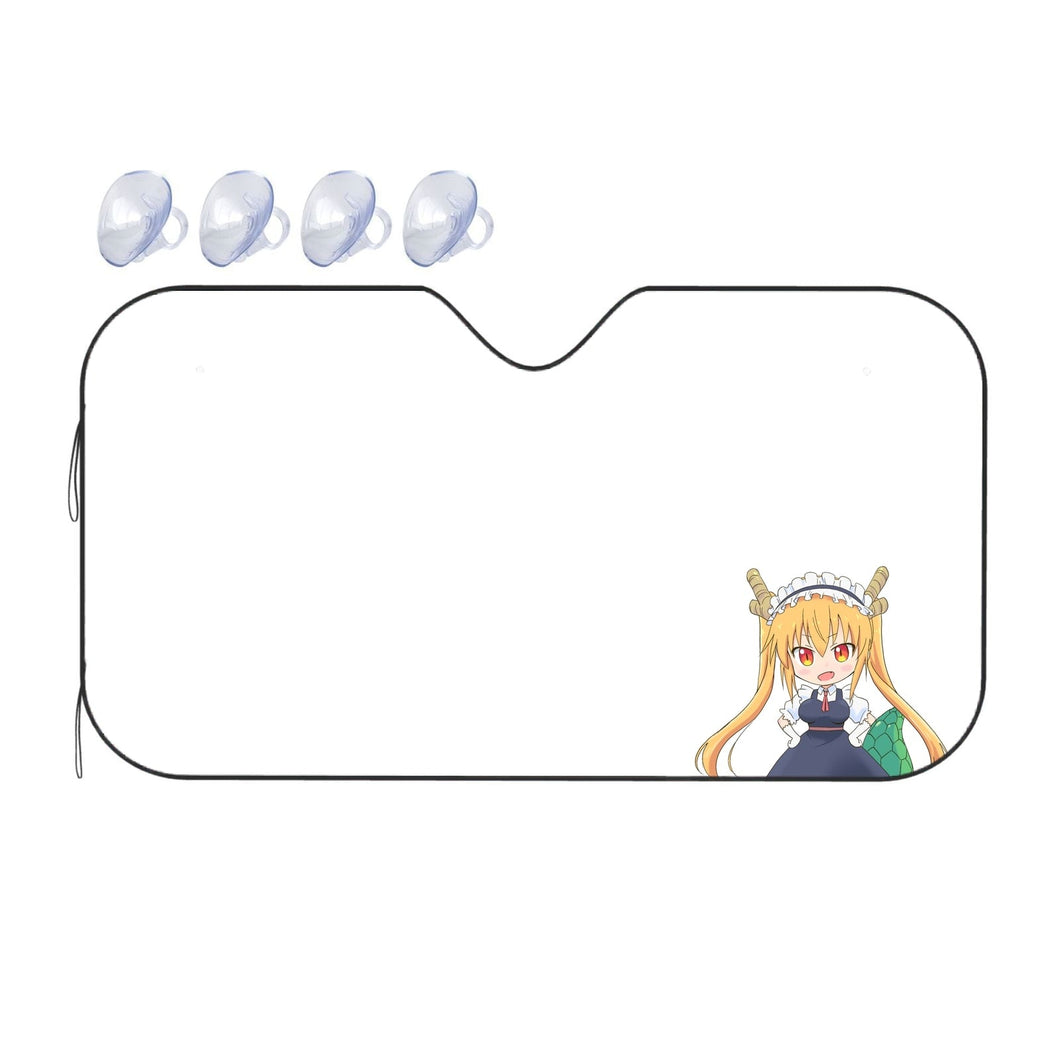 Anime Miss Kobayashi's Dragon Maid Car Sunshade