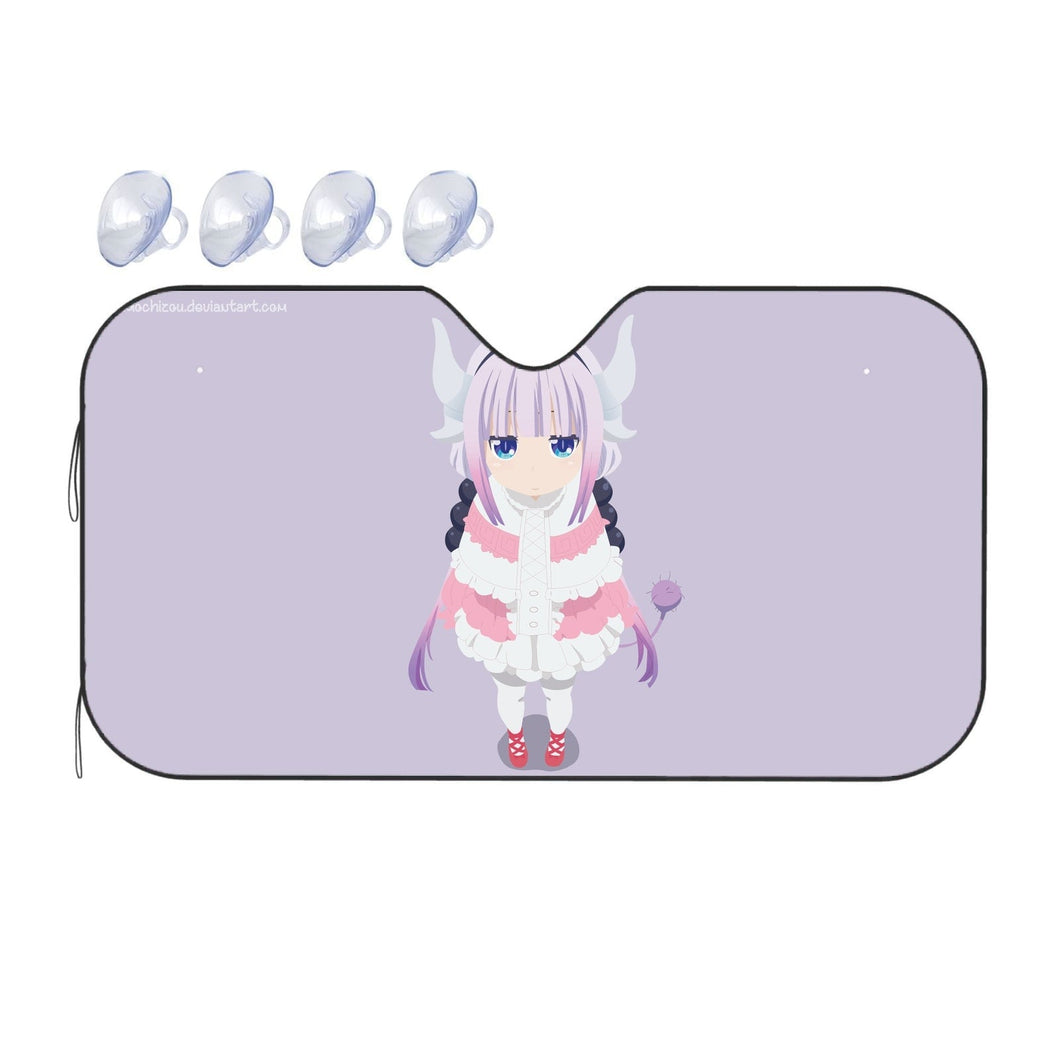 Anime Miss Kobayashi's Dragon Maid Car Sunshade