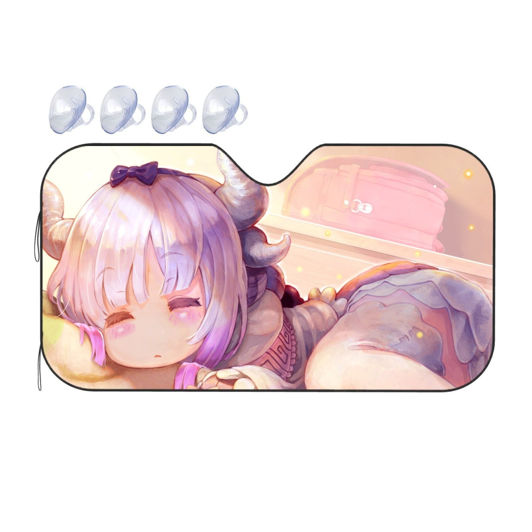 Anime Miss Kobayashi's Dragon Maid  Car Sunshade