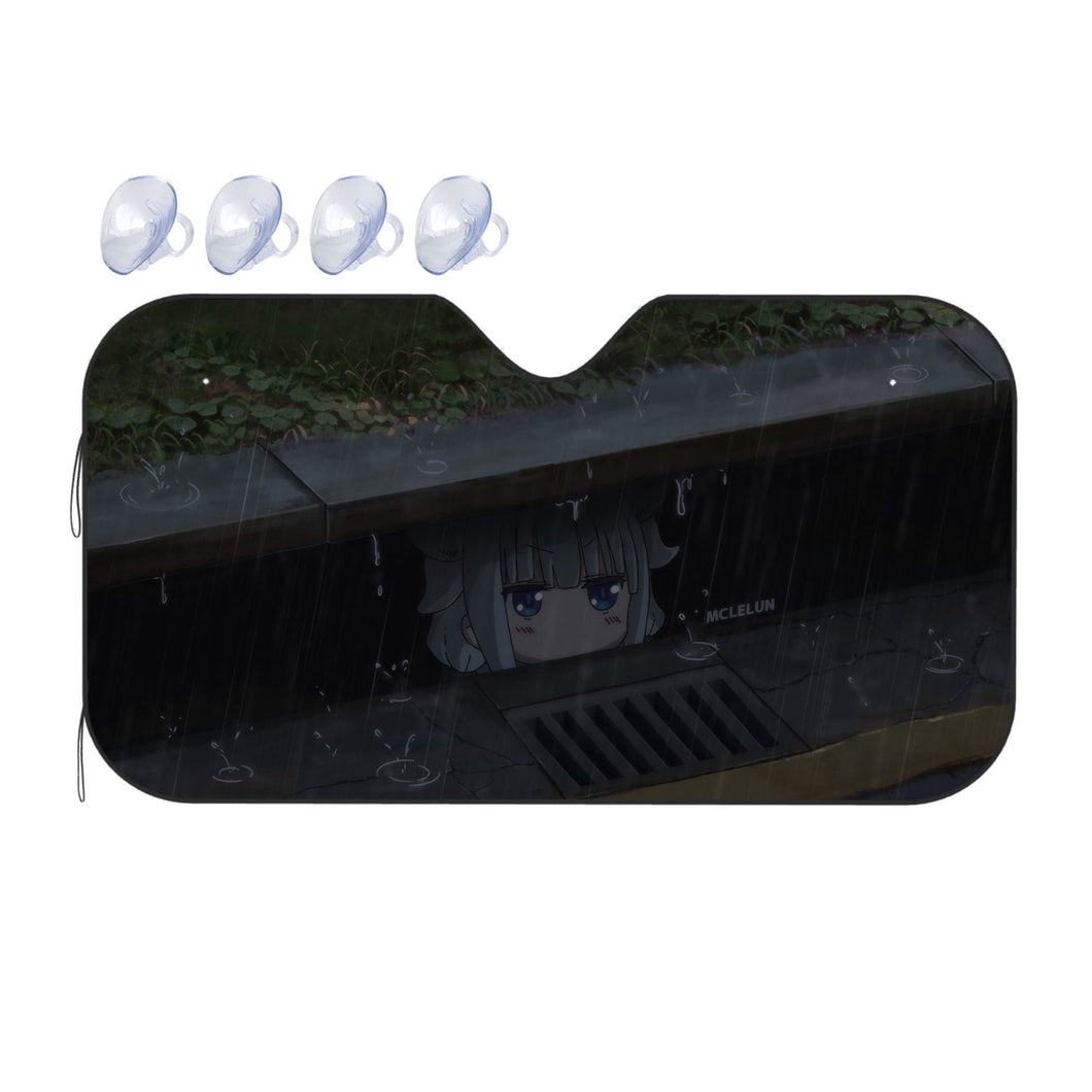 Anime Miss Kobayashi's Dragon Maid Car Sunshade