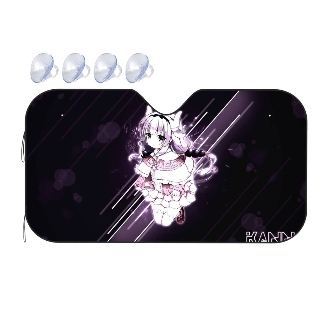 Anime Miss Kobayashi's Dragon Maid Car Sunshade