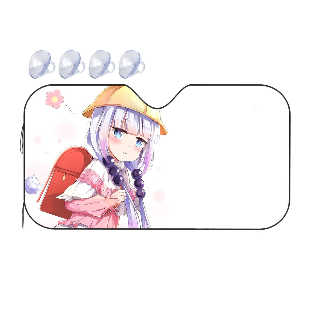 Anime Miss Kobayashi's Dragon Maid Car Sunshade