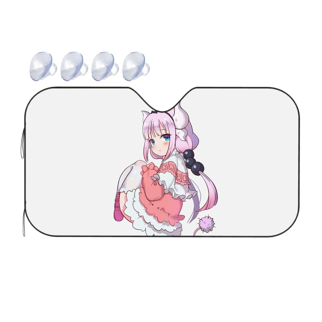 Anime Miss Kobayashi's Dragon Maid Car Sunshade