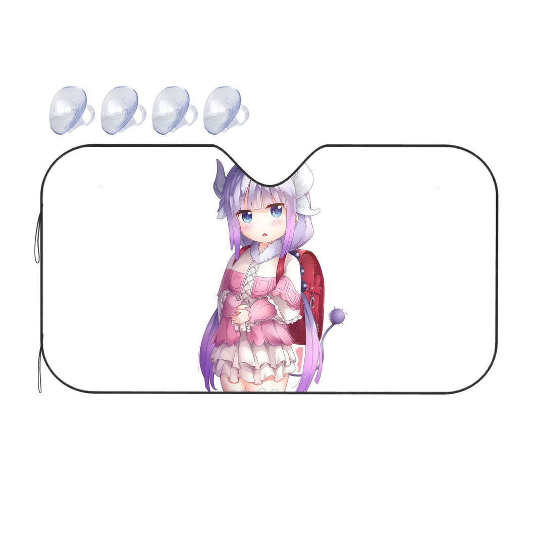 Anime Miss Kobayashi's Dragon Maid Car Sunshade