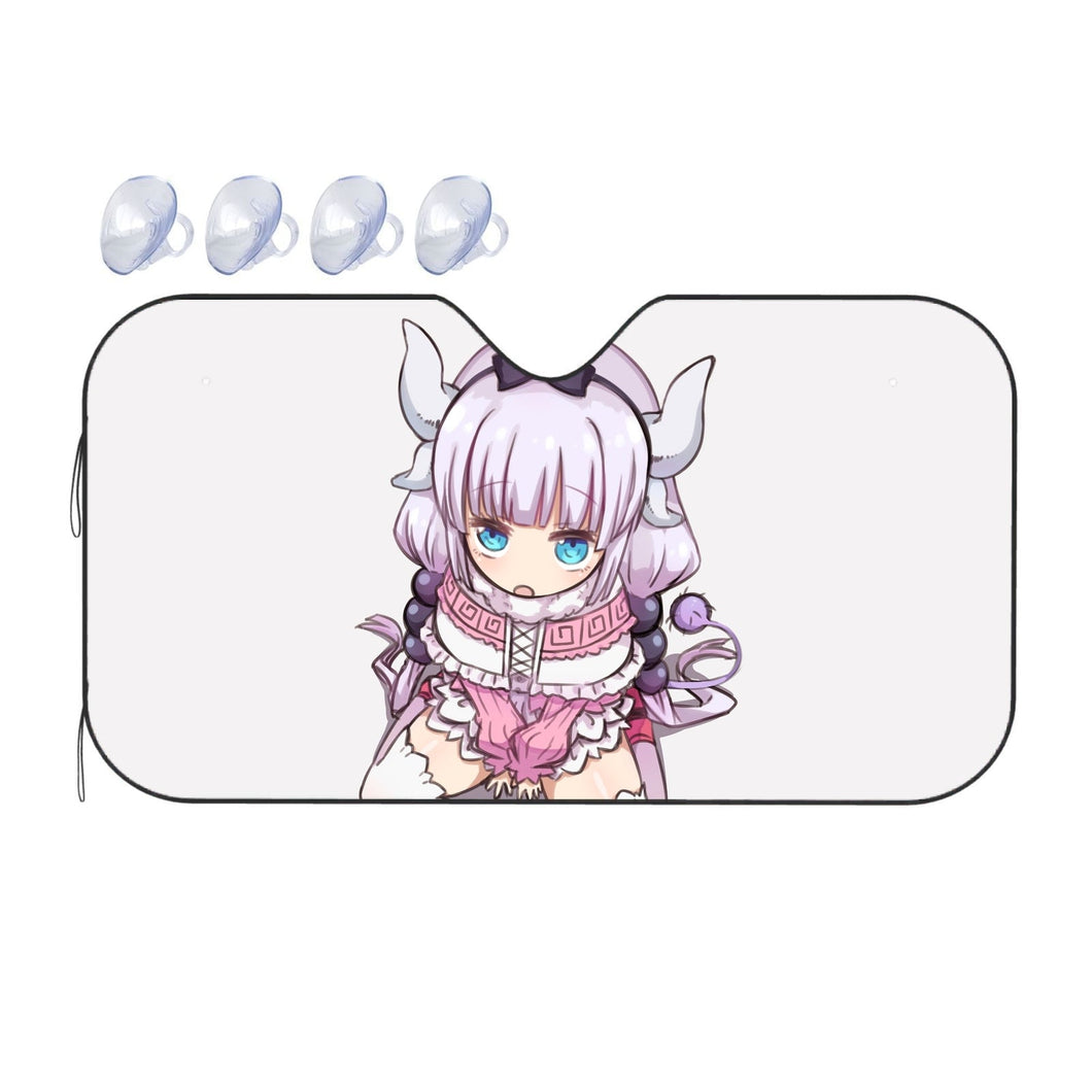 Anime Miss Kobayashi's Dragon Maid Car Sunshade
