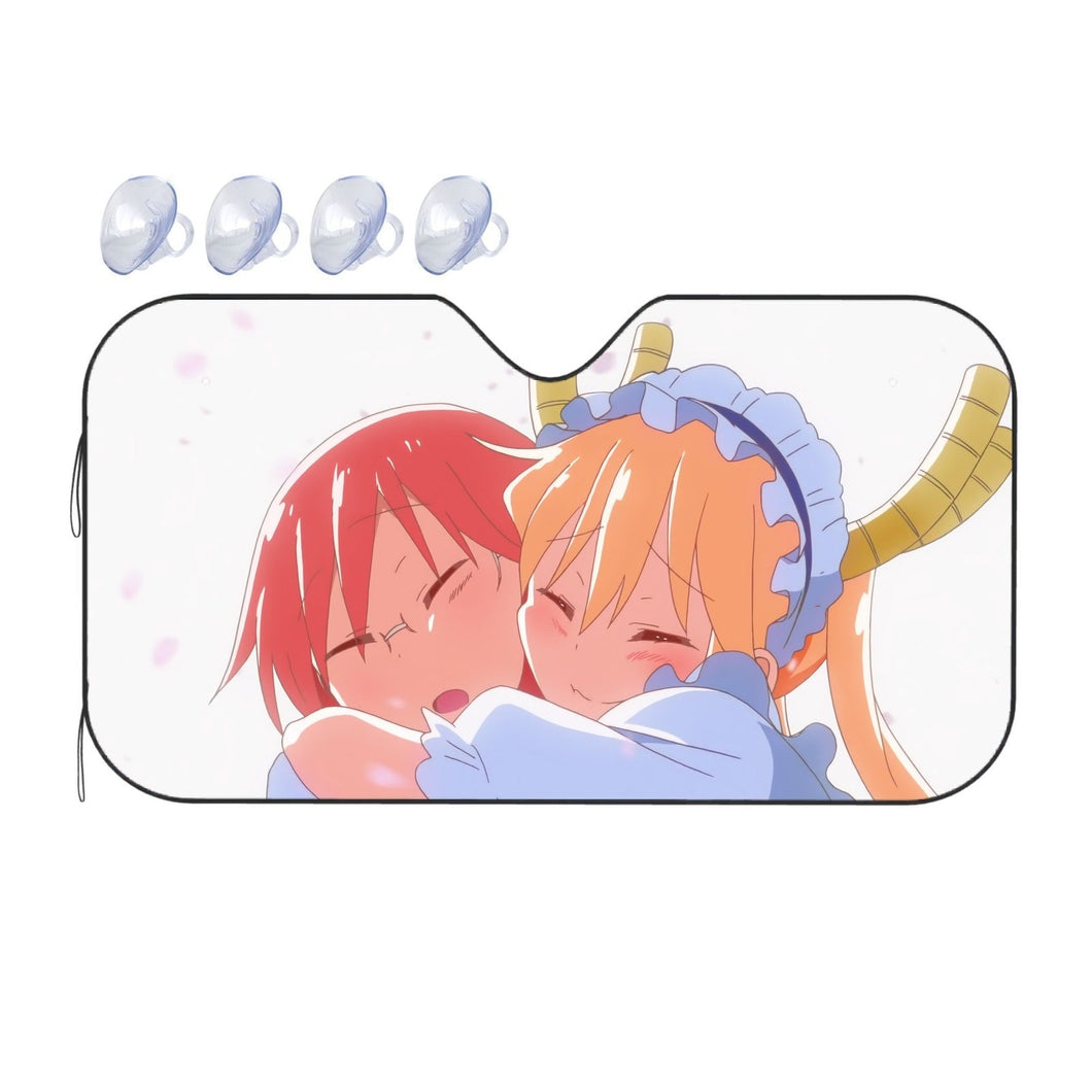 Anime Miss Kobayashi's Dragon Maid Car Sunshade
