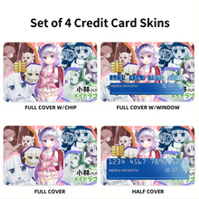 Load image into Gallery viewer, Anime Miss Kobayashi&#39;s Dragon Maid Credit Card Skins (4-in-1 Pack)
