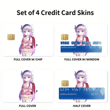 Load image into Gallery viewer, Anime Miss Kobayashi&#39;s Dragon Maid Credit Card Skins (4-in-1 Pack)
