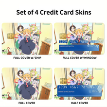 Load image into Gallery viewer, Anime Miss Kobayashi&#39;s Dragon Maid Credit Card Skins (4-in-1 Pack)
