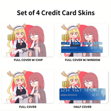 Load image into Gallery viewer, Anime Miss Kobayashi&#39;s Dragon Maid Credit Card Skins (4-in-1 Pack)
