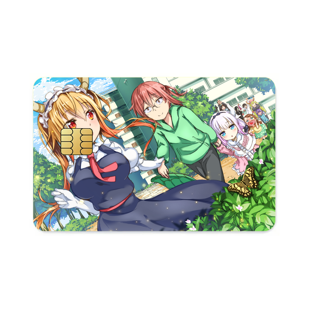 Anime Miss Kobayashi's Dragon Maid Credit Card Skins (4-in-1 Pack)