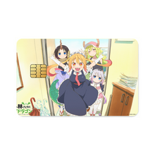 Load image into Gallery viewer, Anime Miss Kobayashi&#39;s Dragon Maid Credit Card Skins (4-in-1 Pack)

