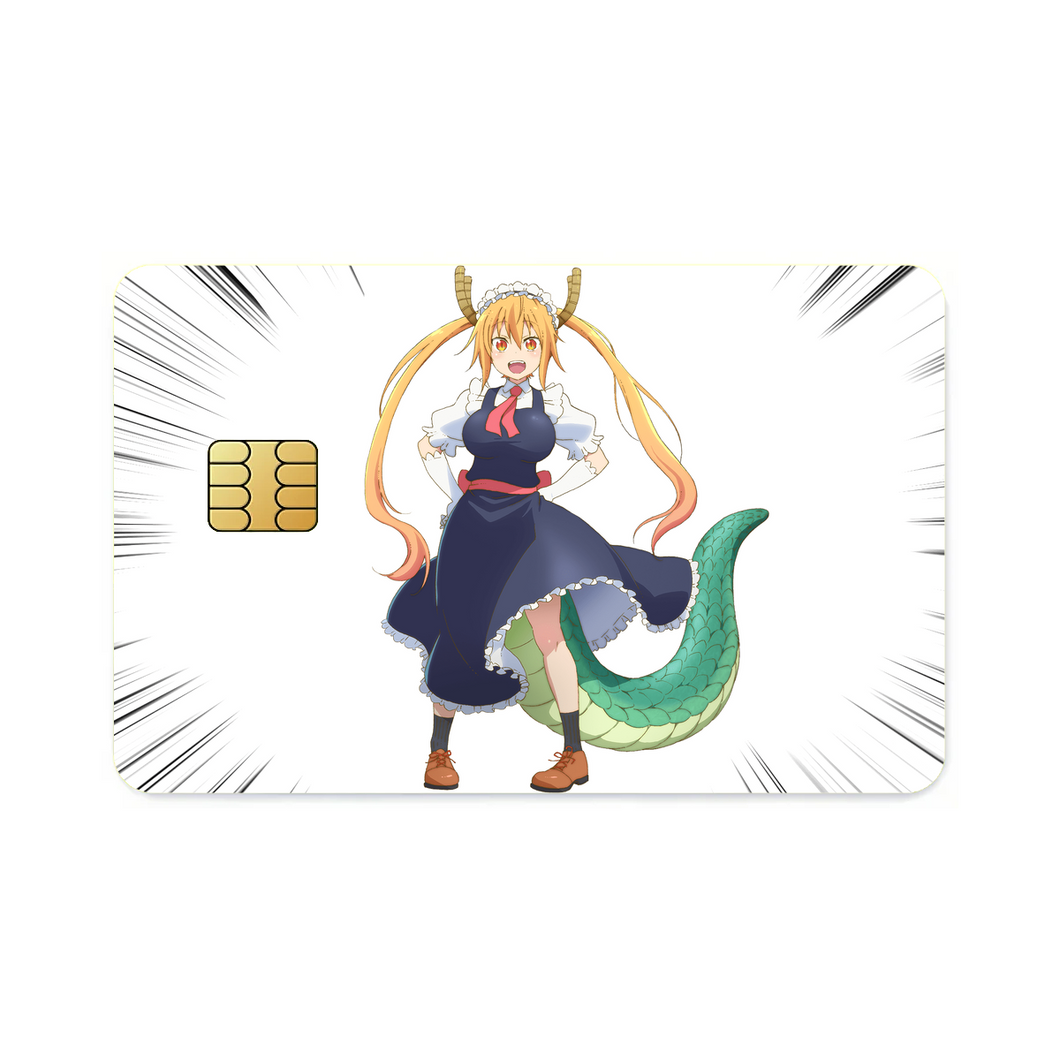 Anime Miss Kobayashi's Dragon Maid Credit Card Skins (4-in-1 Pack)