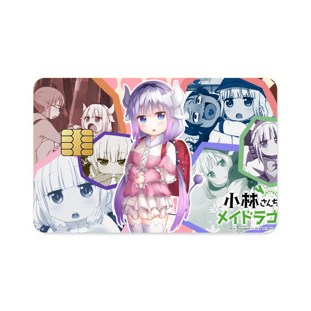 Anime Miss Kobayashi's Dragon Maid Credit Card Skins (4-in-1 Pack)