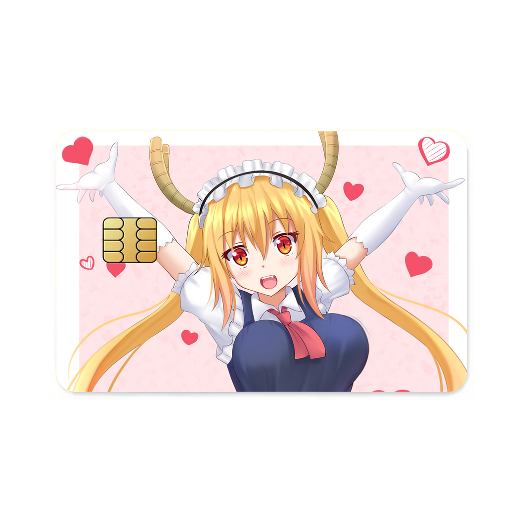 Anime Miss Kobayashi's Dragon Maid Credit Card Skins (4-in-1 Pack)