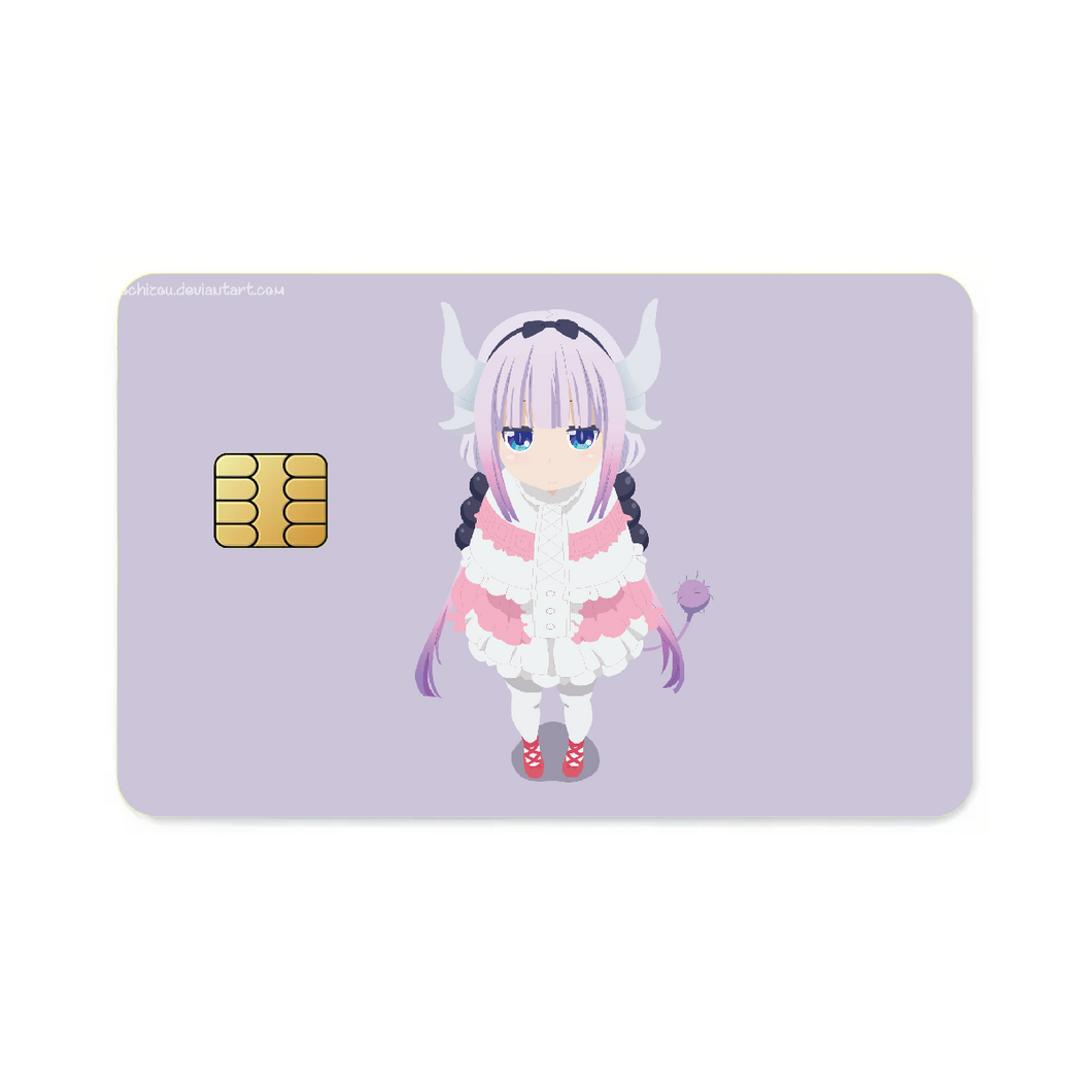 Anime Miss Kobayashi's Dragon Maid Credit Card Skins (4-in-1 Pack)