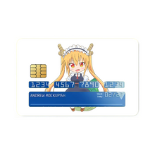 Load image into Gallery viewer, Anime Miss Kobayashi&#39;s Dragon Maid Credit Card Skins (4-in-1 Pack)
