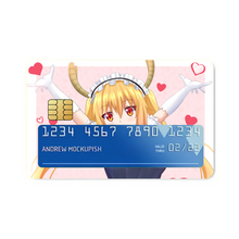 Load image into Gallery viewer, Anime Miss Kobayashi&#39;s Dragon Maid Credit Card Skins (4-in-1 Pack)
