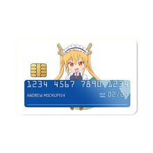 Load image into Gallery viewer, Anime Miss Kobayashi&#39;s Dragon Maid Credit Card Skins (4-in-1 Pack)

