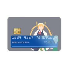 Load image into Gallery viewer, Anime Miss Kobayashi&#39;s Dragon Maid Credit Card Skins (4-in-1 Pack)
