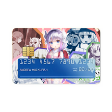 Load image into Gallery viewer, Anime Miss Kobayashi&#39;s Dragon Maid Credit Card Skins (4-in-1 Pack)
