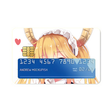 Load image into Gallery viewer, Anime Miss Kobayashi&#39;s Dragon Maid Credit Card Skins (4-in-1 Pack)
