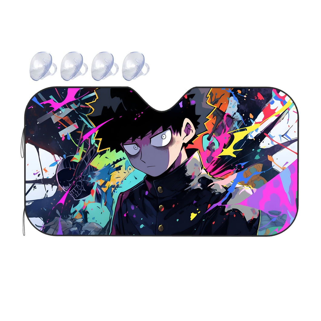 Anime Mob Psycho 100  Car Sunshade